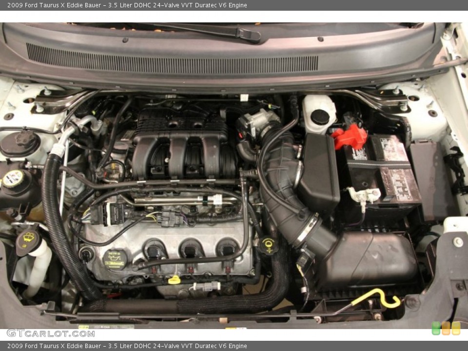 3.5 Liter DOHC 24-Valve VVT Duratec V6 Engine for the 2009 Ford Taurus X #88077210