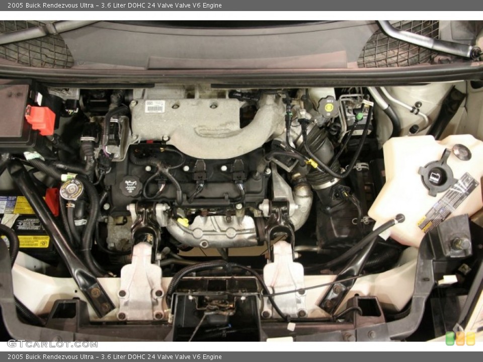 3.6 Liter DOHC 24 Valve Valve V6 Engine for the 2005 Buick Rendezvous #88078680