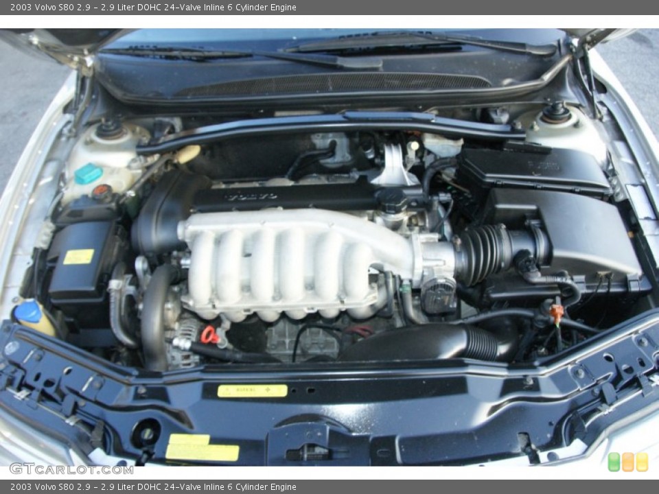 2.9 Liter DOHC 24-Valve Inline 6 Cylinder Engine for the 2003 Volvo S80 #88108862