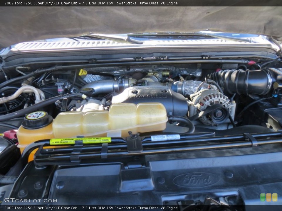 7.3 Liter OHV 16V Power Stroke Turbo Diesel V8 Engine for the 2002 Ford F250 Super Duty #88127495