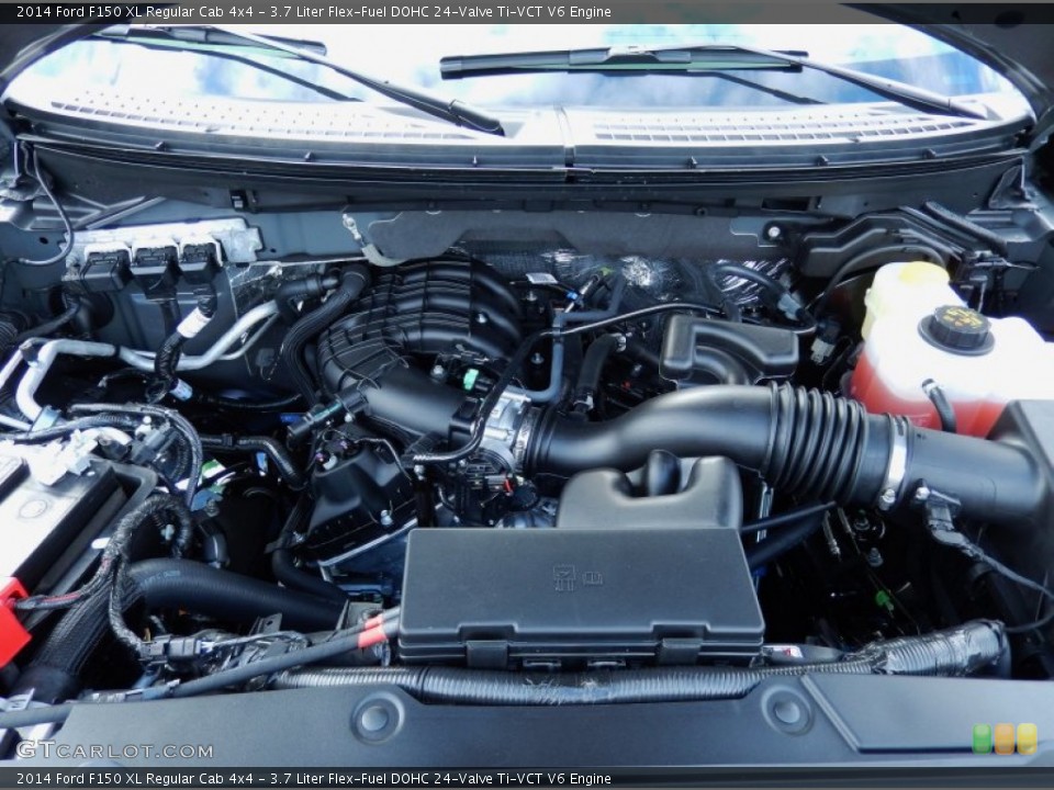 3.7 Liter Flex-Fuel DOHC 24-Valve Ti-VCT V6 Engine for the 2014 Ford F150 #88141857