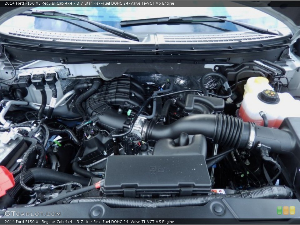 3.7 Liter Flex-Fuel DOHC 24-Valve Ti-VCT V6 Engine for the 2014 Ford F150 #88142147
