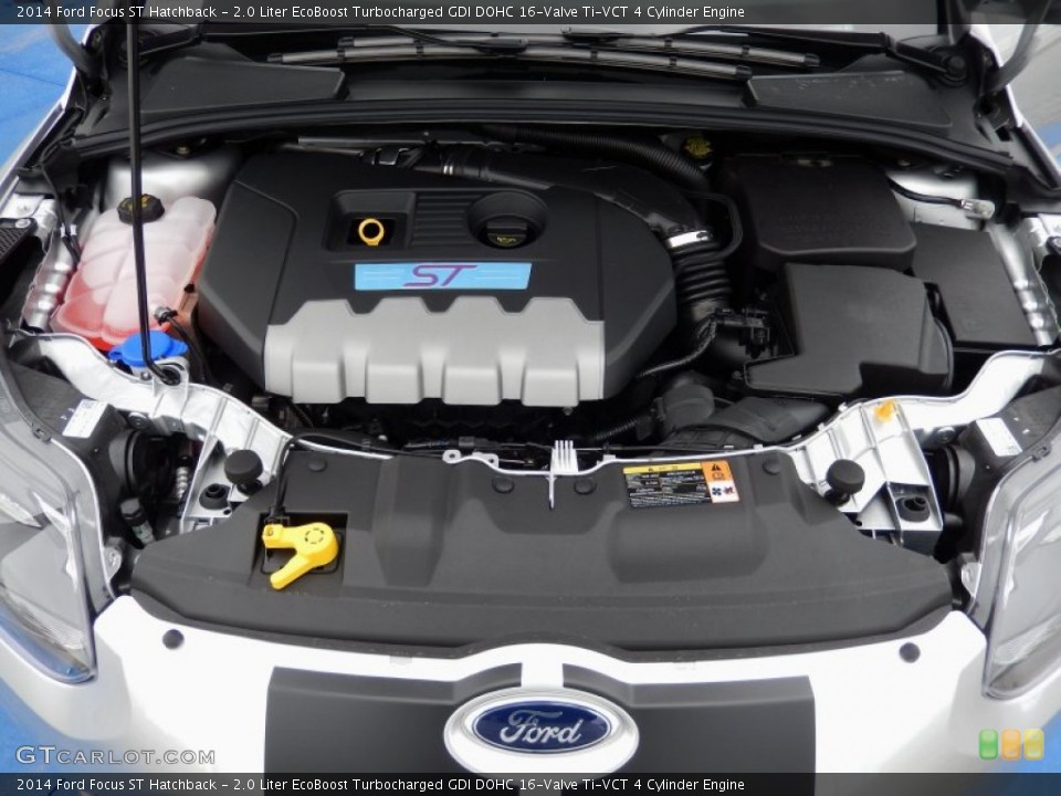 2.0 Liter EcoBoost Turbocharged GDI DOHC 16-Valve Ti-VCT 4 Cylinder Engine for the 2014 Ford Focus #88142555