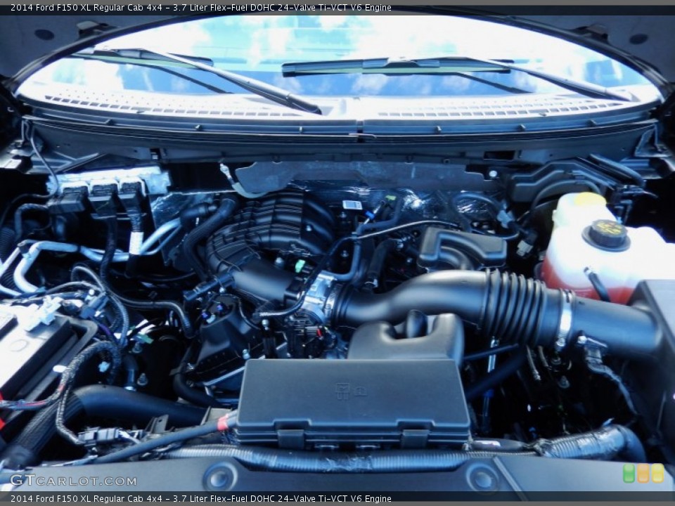 3.7 Liter Flex-Fuel DOHC 24-Valve Ti-VCT V6 Engine for the 2014 Ford F150 #88142843
