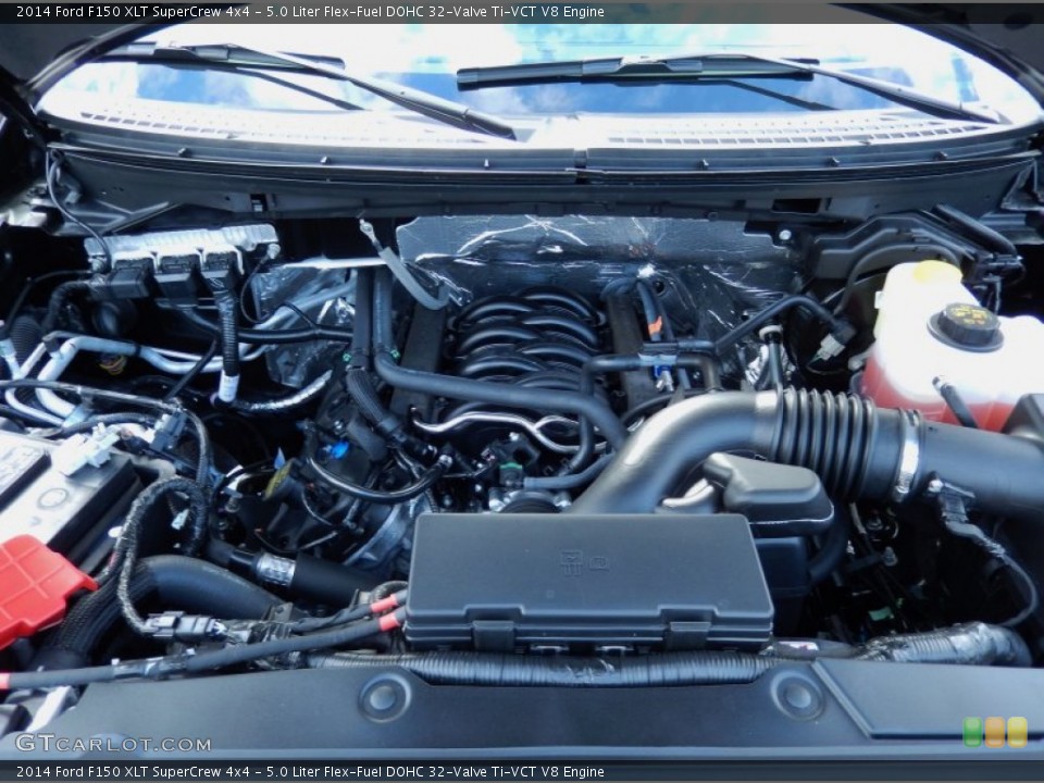 5.0 Liter Flex-Fuel DOHC 32-Valve Ti-VCT V8 Engine for the 2014 Ford F150 #88143170