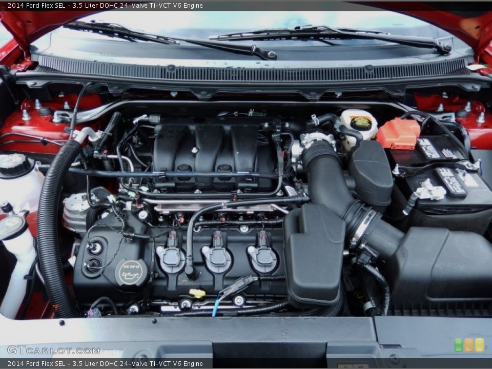 3.5 Liter DOHC 24-Valve Ti-VCT V6 Engine for the 2014 Ford Flex #88144706