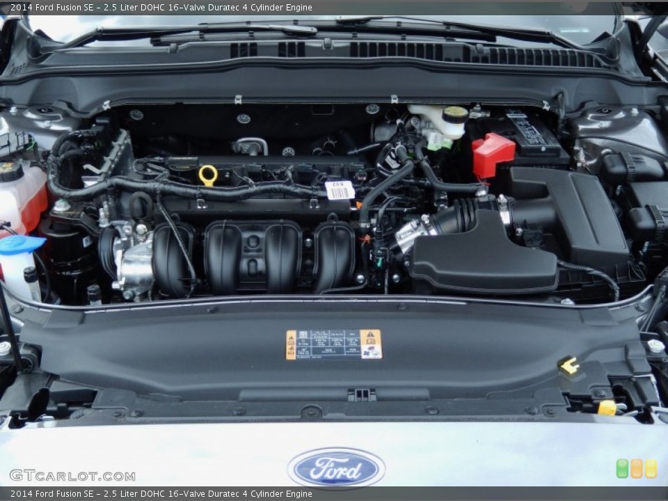 2.5 Liter DOHC 16-Valve Duratec 4 Cylinder Engine for the 2014 Ford Fusion #88145663