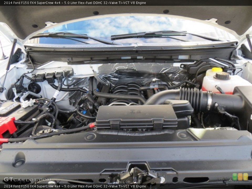 5.0 Liter Flex-Fuel DOHC 32-Valve Ti-VCT V8 Engine for the 2014 Ford F150 #88147142