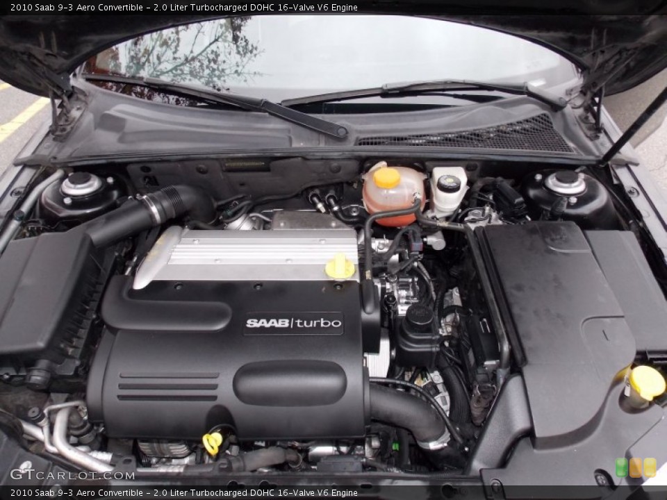 2.0 Liter Turbocharged DOHC 16-Valve V6 Engine for the 2010 Saab 9-3 #88155335