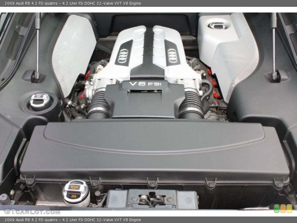 4.2 Liter FSI DOHC 32-Valve VVT V8 Engine for the 2009 Audi R8 #88180472
