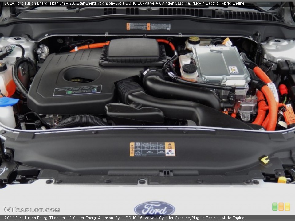 2.0 Liter Energi Atkinson-Cycle DOHC 16-Valve 4 Cylinder Gasoline/Plug-In Electric Hybrid Engine for the 2014 Ford Fusion #88196346