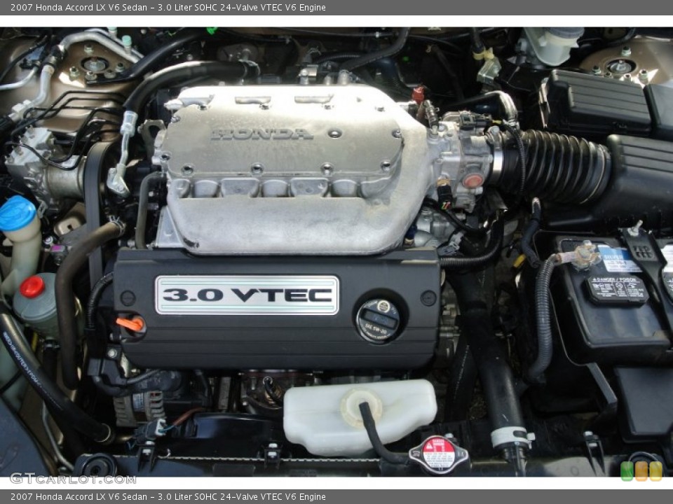 3.0 Liter SOHC 24-Valve VTEC V6 Engine for the 2007 Honda Accord #88200861