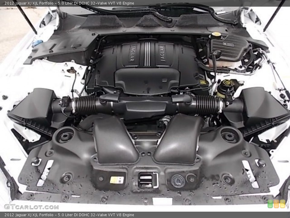5.0 Liter DI DOHC 32-Valve VVT V8 Engine for the 2012 Jaguar XJ #88206414