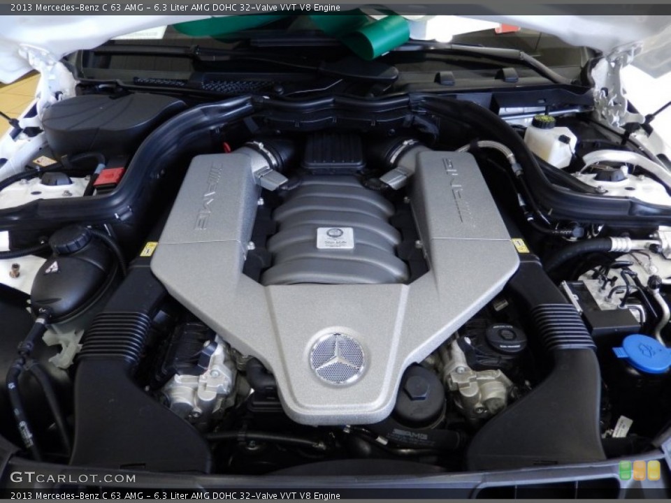 6.3 Liter AMG DOHC 32-Valve VVT V8 Engine for the 2013 Mercedes-Benz C #88214697
