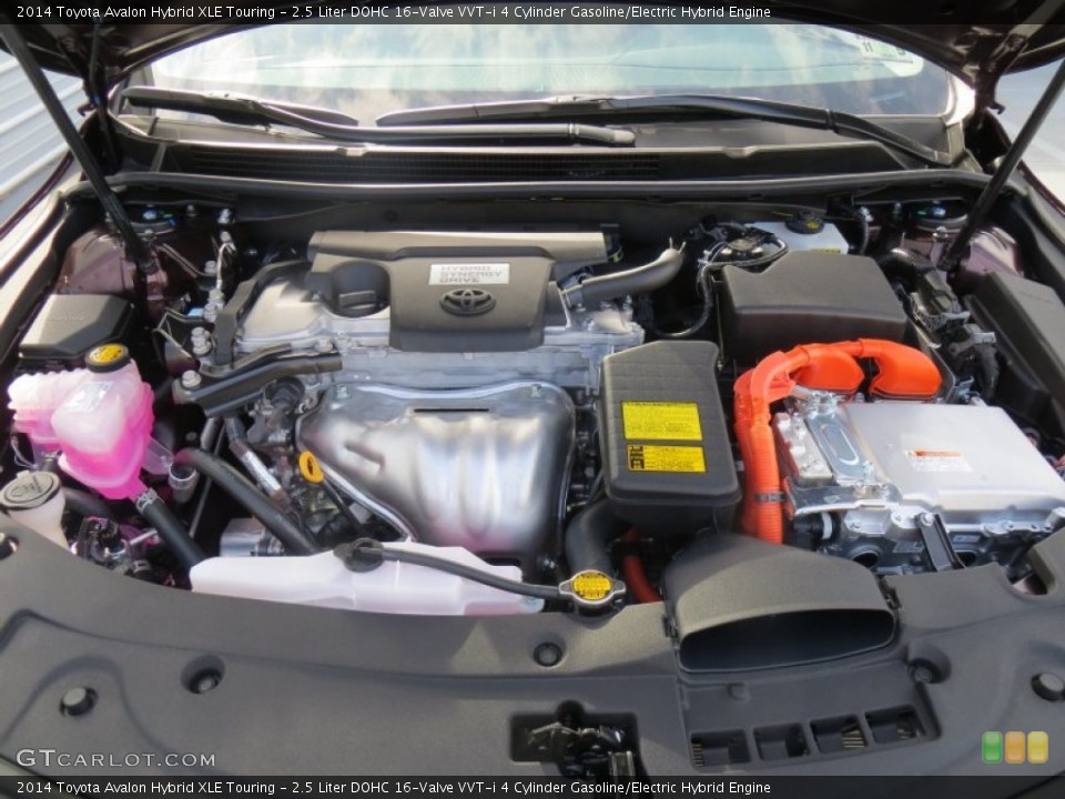 2.5 Liter DOHC 16-Valve VVT-i 4 Cylinder Gasoline/Electric Hybrid Engine for the 2014 Toyota Avalon #88219839