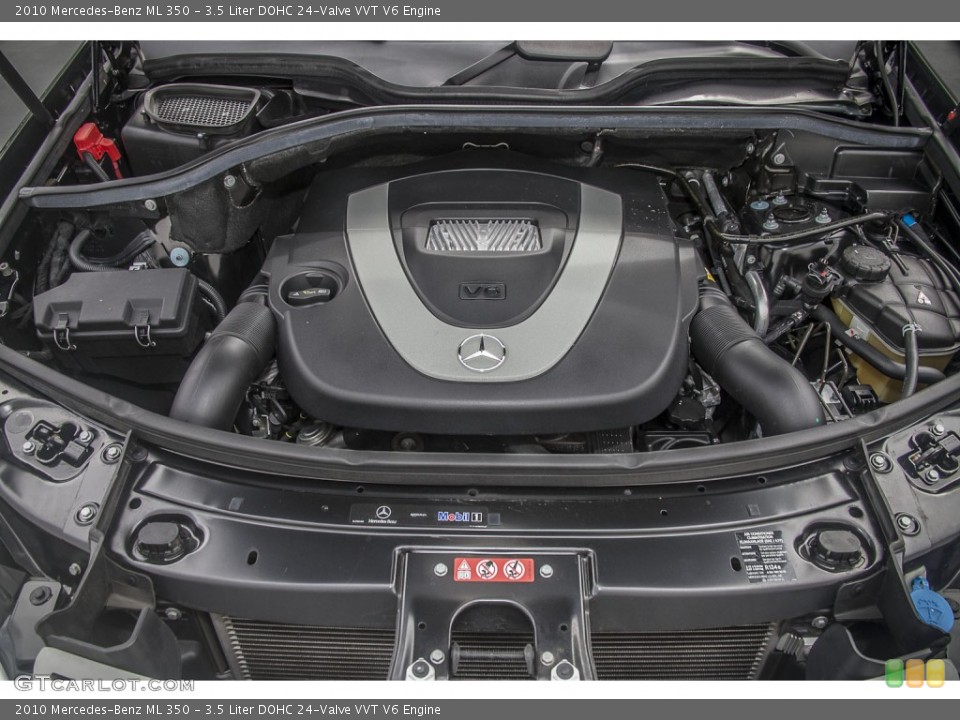 3.5 Liter DOHC 24-Valve VVT V6 2010 Mercedes-Benz ML Engine