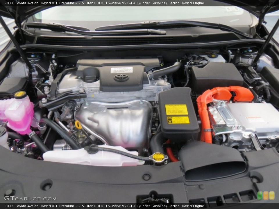 2.5 Liter DOHC 16-Valve VVT-i 4 Cylinder Gasoline/Electric Hybrid Engine for the 2014 Toyota Avalon #88220766