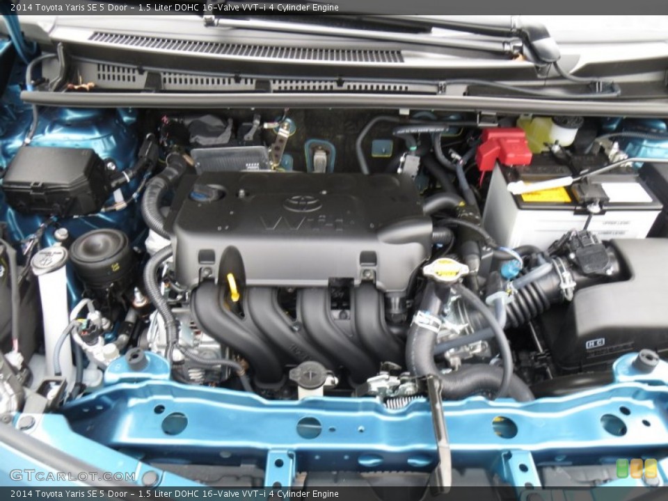 1.5 Liter DOHC 16-Valve VVT-i 4 Cylinder Engine for the 2014 Toyota Yaris #88227279
