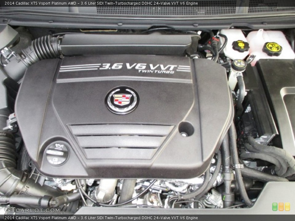 3.6 Liter SIDI Twin-Turbocharged DOHC 24-Valve VVT V6 Engine for the 2014 Cadillac XTS #88230003