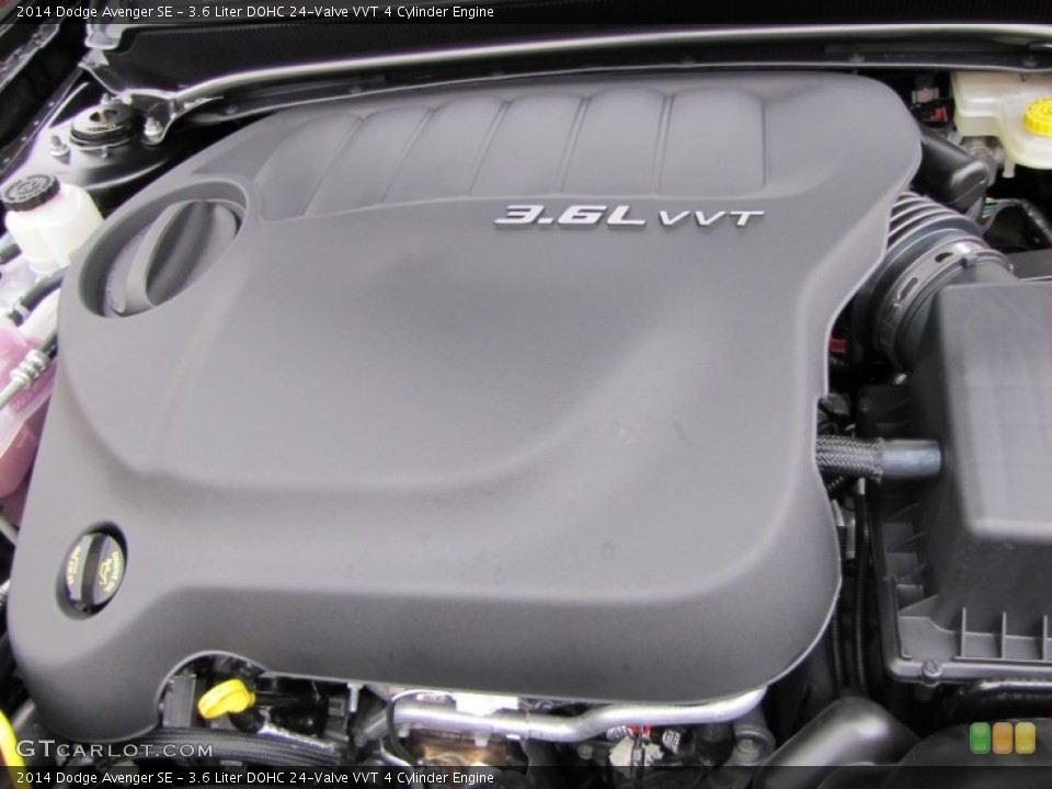 3.6 Liter DOHC 24-Valve VVT 4 Cylinder Engine for the 2014 Dodge Avenger #88235247