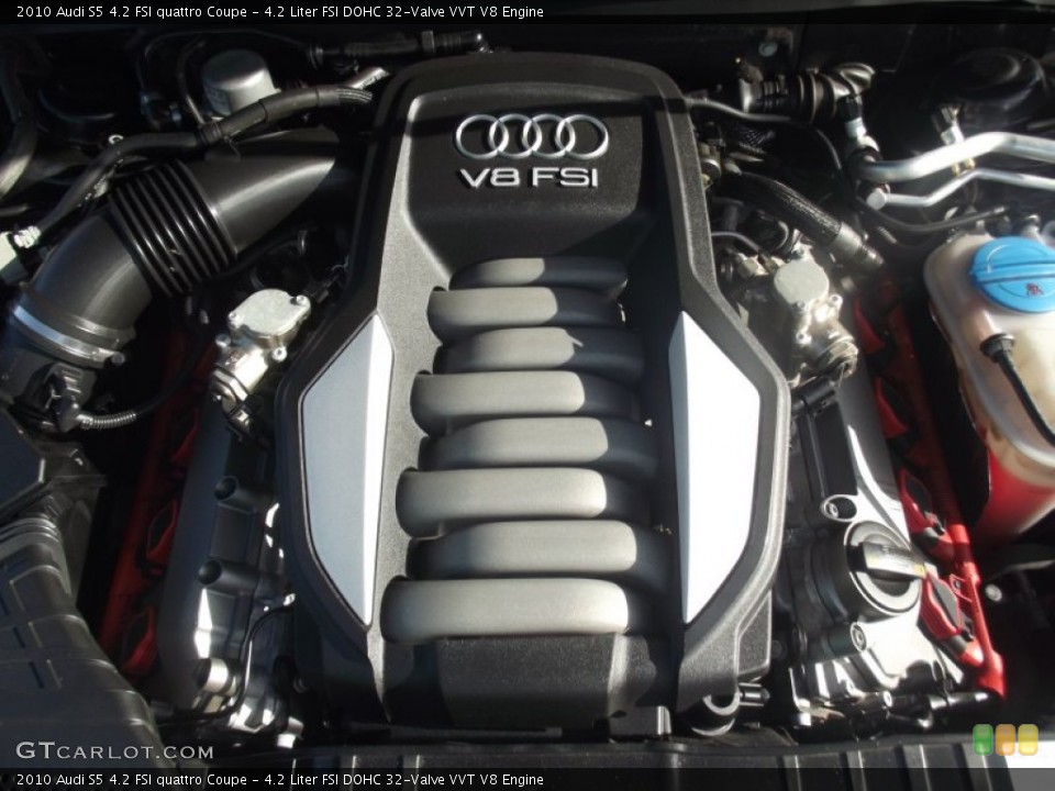 4.2 Liter FSI DOHC 32-Valve VVT V8 Engine for the 2010 Audi S5 #88238142