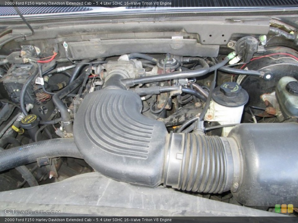 5.4 Liter SOHC 16-Valve Triton V8 2000 Ford F150 Engine
