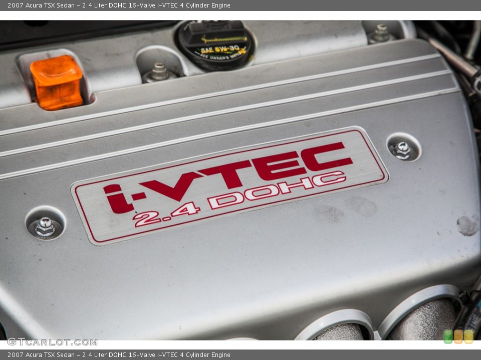 2.4 Liter DOHC 16-Valve i-VTEC 4 Cylinder Engine for the 2007 Acura TSX #88245946