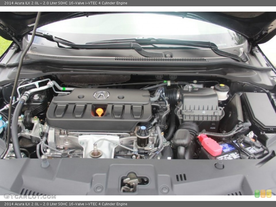2.0 Liter SOHC 16-Valve i-VTEC 4 Cylinder 2014 Acura ILX Engine