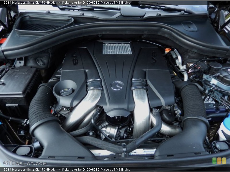 4.6 Liter biturbo DI DOHC 32-Valve VVT V8 Engine for the 2014 Mercedes-Benz GL #88278224