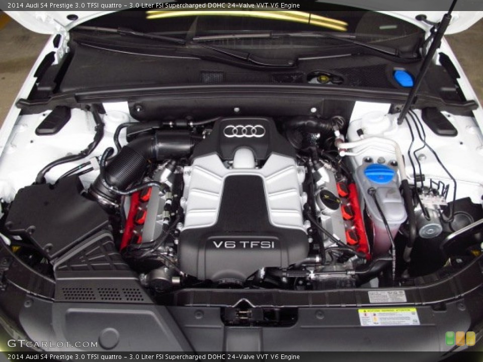 3.0 Liter FSI Supercharged DOHC 24-Valve VVT V6 Engine for the 2014 Audi S4 #88284711