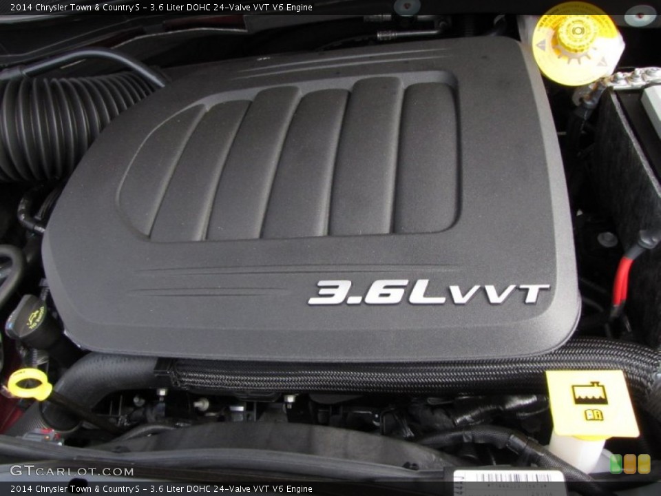 3.6 Liter DOHC 24-Valve VVT V6 Engine for the 2014 Chrysler Town & Country #88291622
