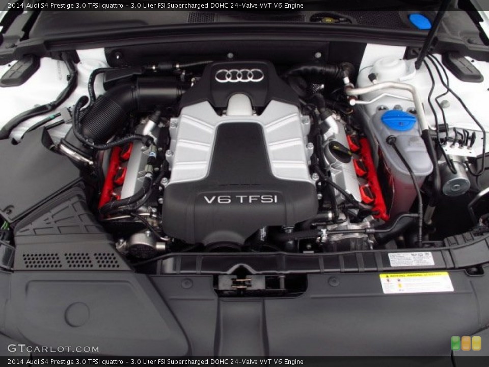 3.0 Liter FSI Supercharged DOHC 24-Valve VVT V6 Engine for the 2014 Audi S4 #88308561