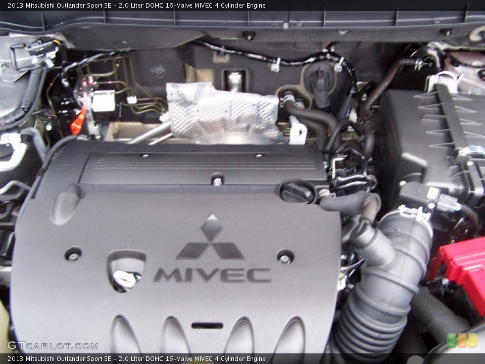 2.0 Liter DOHC 16-Valve MIVEC 4 Cylinder Engine for the 2013 Mitsubishi Outlander Sport #88310788