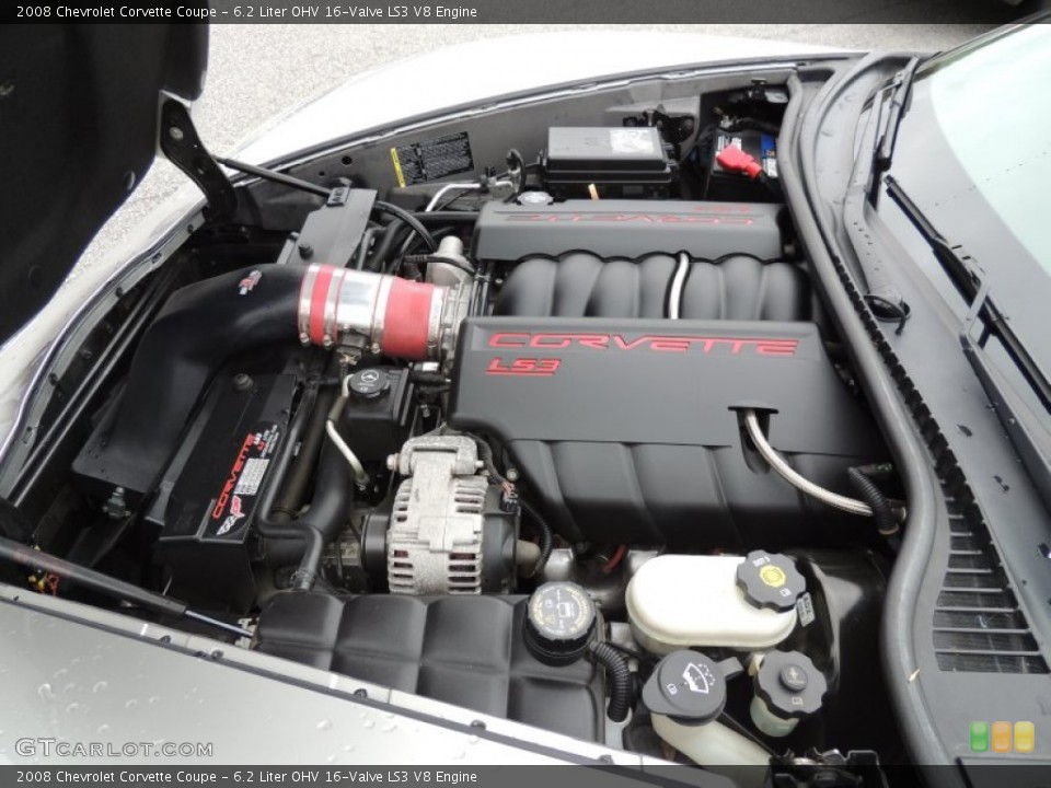 6.2 Liter OHV 16-Valve LS3 V8 Engine for the 2008 Chevrolet Corvette #88319566
