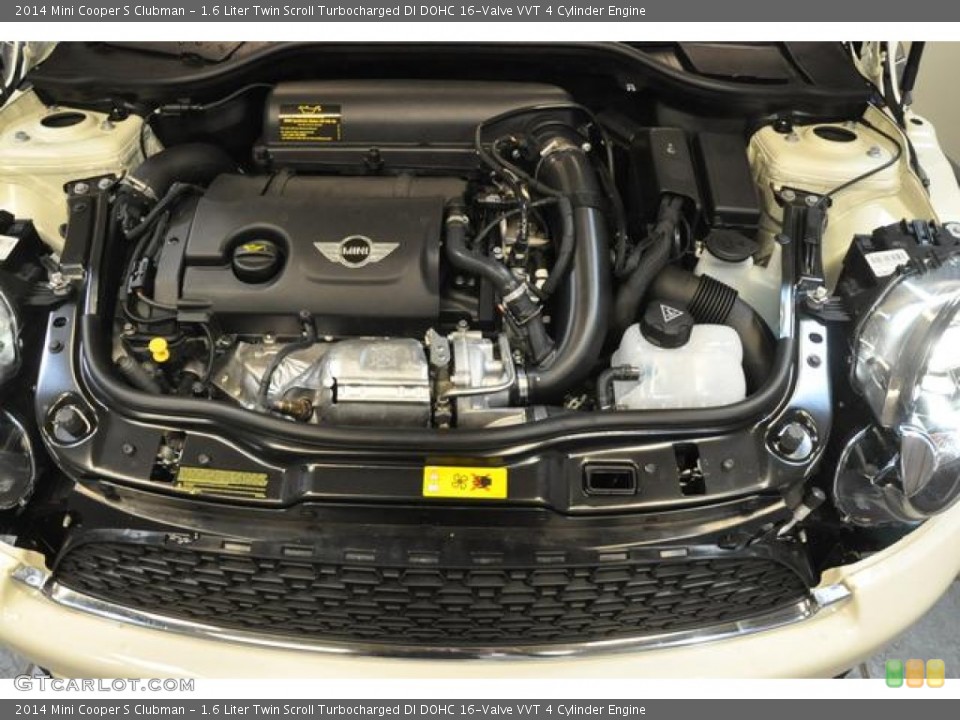 1.6 Liter Twin Scroll Turbocharged DI DOHC 16-Valve VVT 4 Cylinder Engine for the 2014 Mini Cooper #88326853