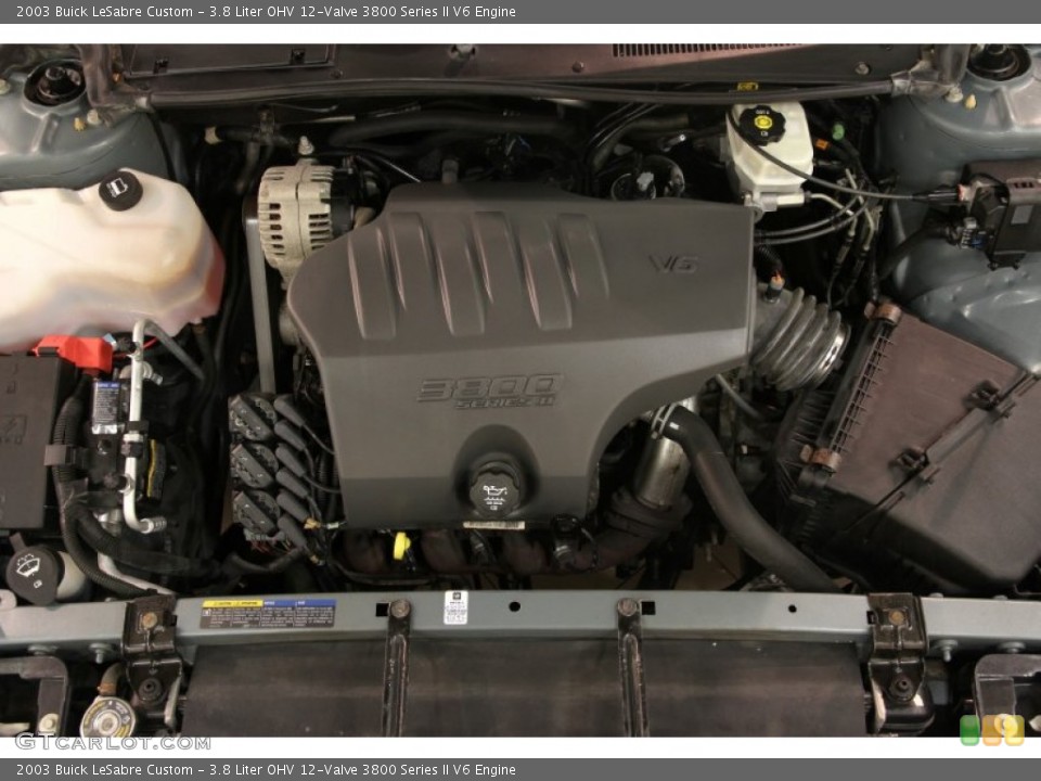 3.8 Liter OHV 12-Valve 3800 Series II V6 2003 Buick LeSabre Engine