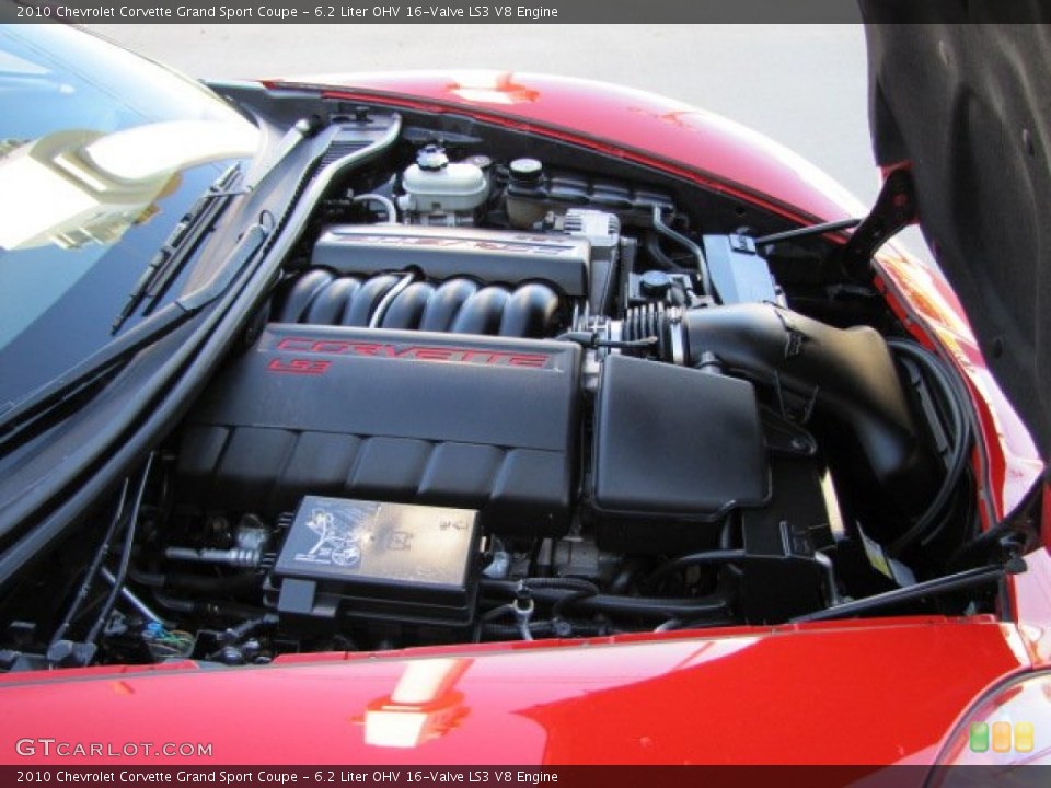 6.2 Liter OHV 16-Valve LS3 V8 Engine for the 2010 Chevrolet Corvette #88347778