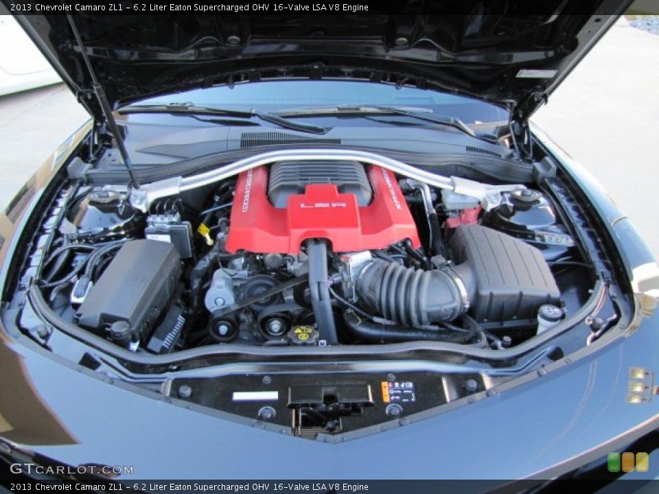 6.2 Liter Eaton Supercharged OHV 16-Valve LSA V8 Engine for the 2013 Chevrolet Camaro #88348657