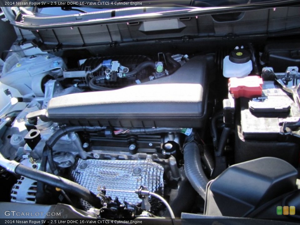 2.5 Liter DOHC 16-Valve CVTCS 4 Cylinder Engine for the 2014 Nissan Rogue #88359281