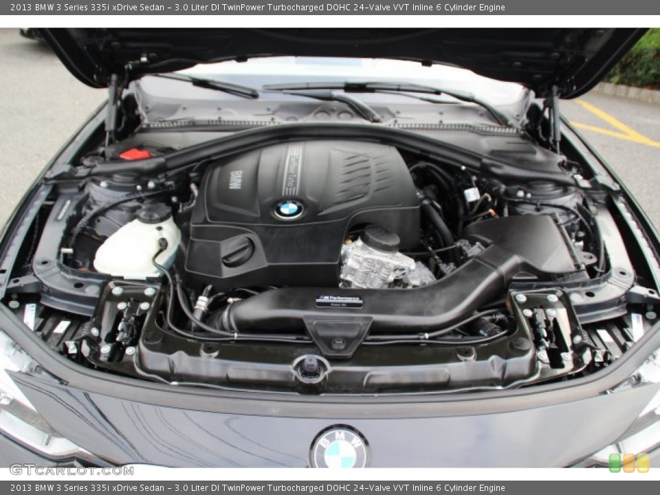 3.0 Liter DI TwinPower Turbocharged DOHC 24-Valve VVT Inline 6 Cylinder Engine for the 2013 BMW 3 Series #88413114