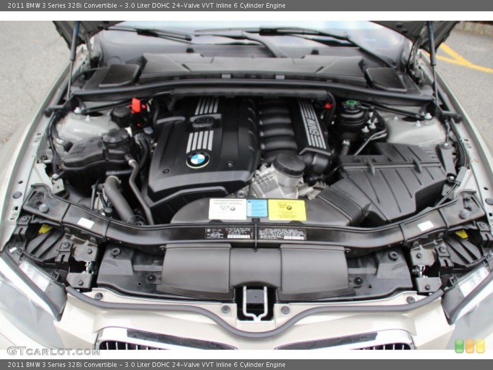 3.0 Liter DOHC 24-Valve VVT Inline 6 Cylinder Engine for the 2011 BMW 3 Series #88422588
