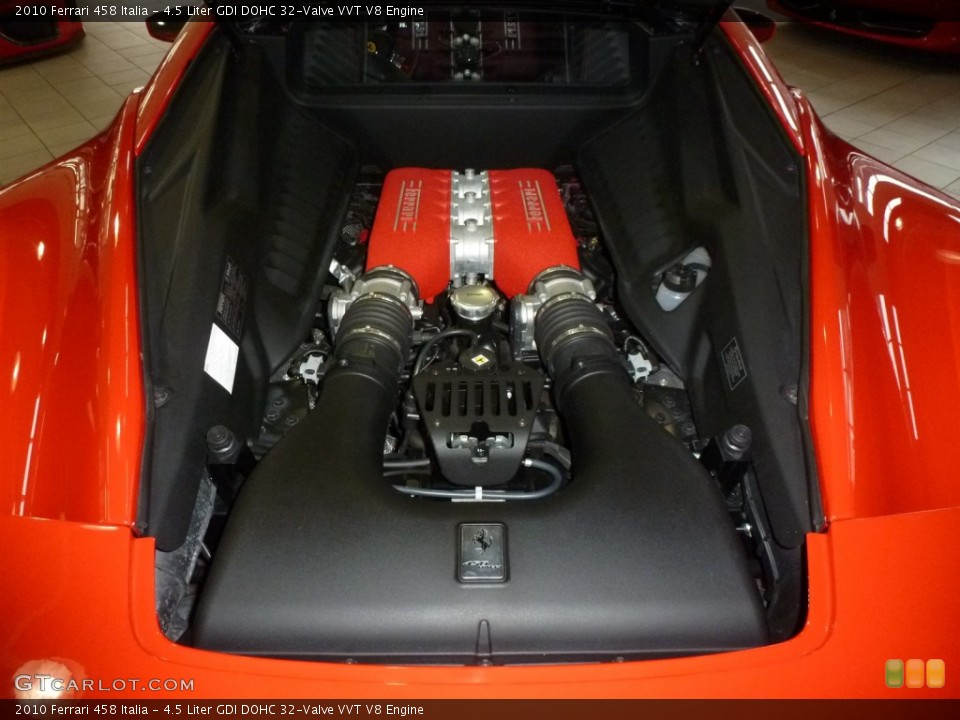 4.5 Liter GDI DOHC 32-Valve VVT V8 Engine for the 2010 Ferrari 458 #88437458