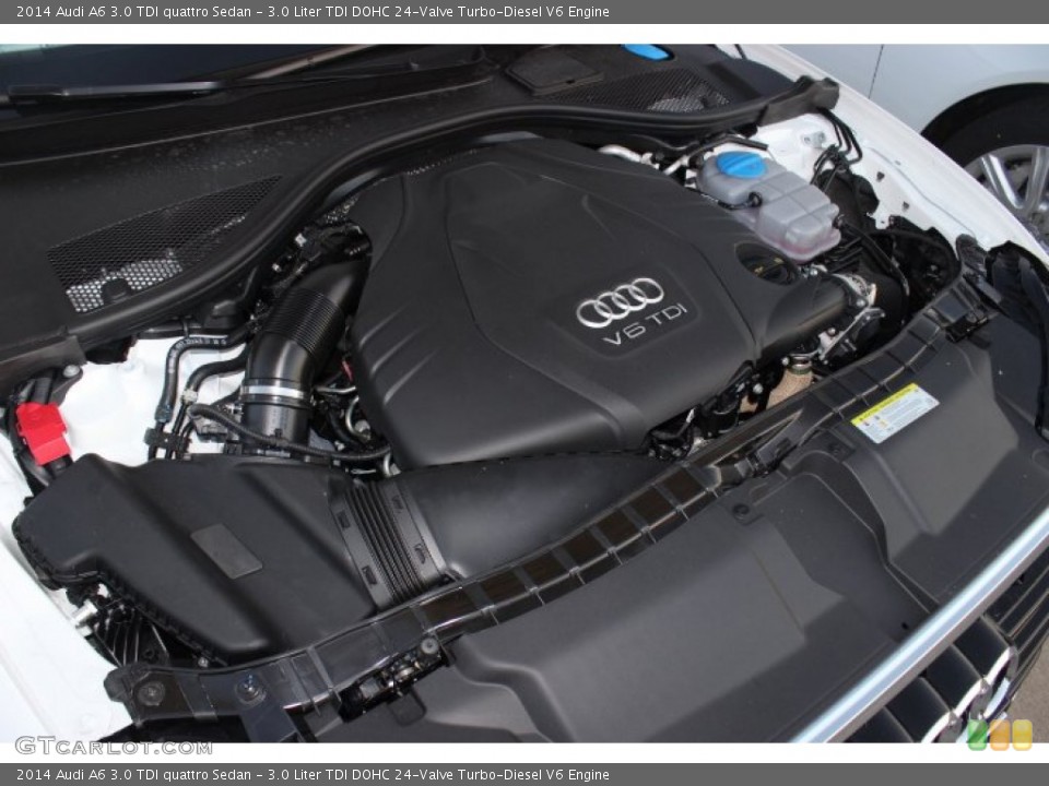 3.0 Liter TDI DOHC 24-Valve Turbo-Diesel V6 Engine for the 2014 Audi A6 #88437969