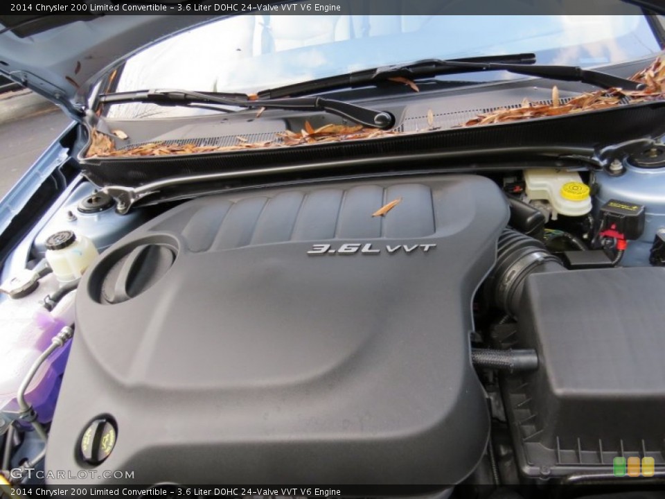 3.6 Liter DOHC 24-Valve VVT V6 Engine for the 2014 Chrysler 200 #88497756