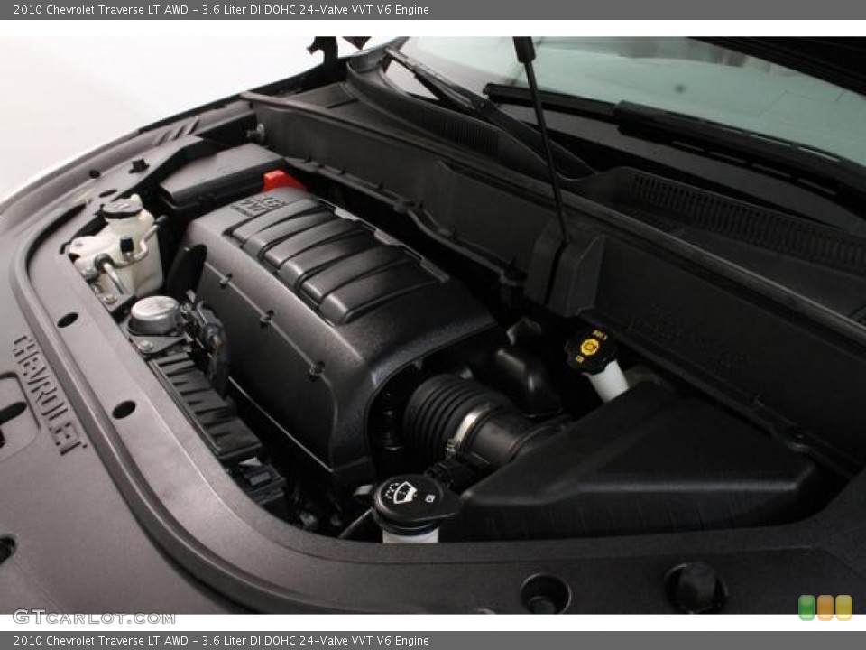 3.6 Liter DI DOHC 24-Valve VVT V6 Engine for the 2010 Chevrolet Traverse #88519554
