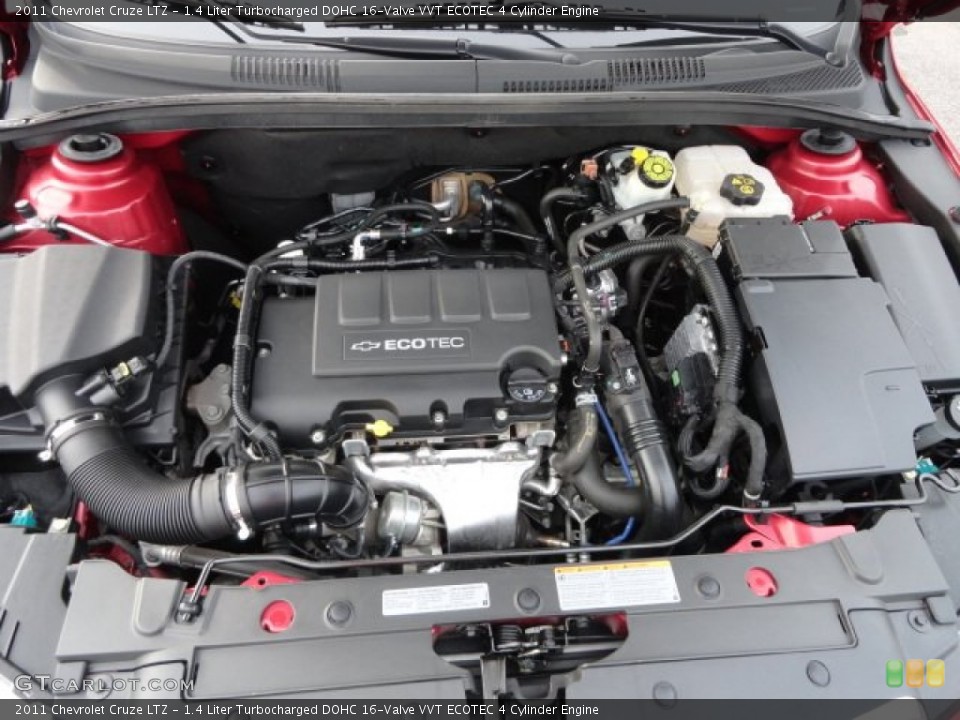 1.4 Liter Turbocharged DOHC 16-Valve VVT ECOTEC 4 Cylinder Engine for the 2011 Chevrolet Cruze #88527198