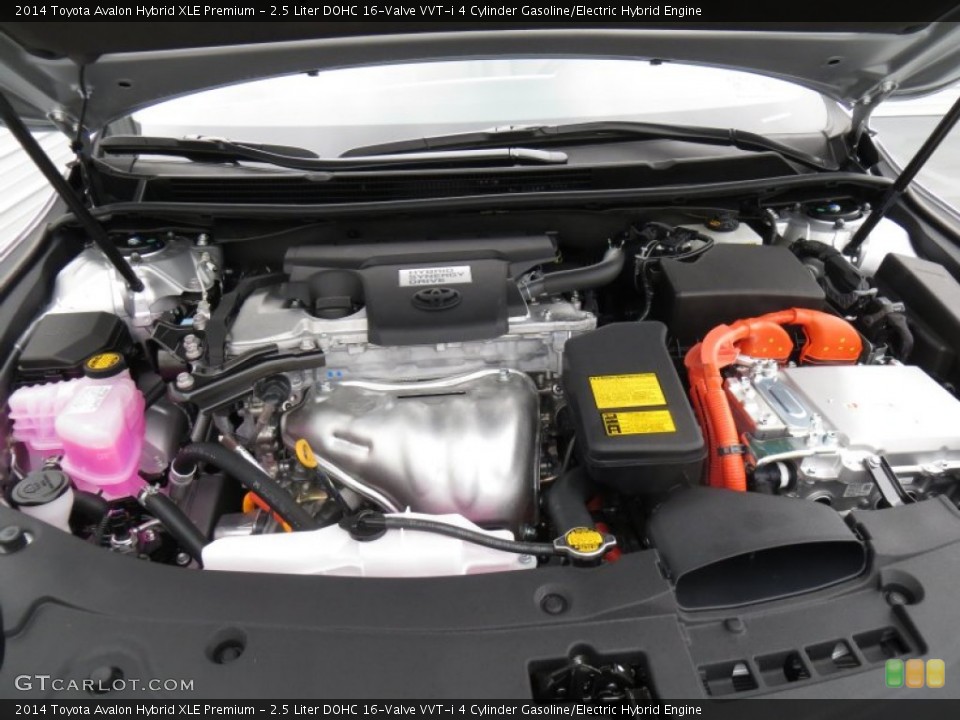 2.5 Liter DOHC 16-Valve VVT-i 4 Cylinder Gasoline/Electric Hybrid Engine for the 2014 Toyota Avalon #88552958