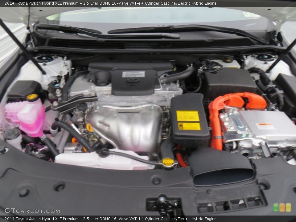 2.5 Liter DOHC 16-Valve VVT-i 4 Cylinder Gasoline/Electric Hybrid Engine for the 2014 Toyota Avalon #88553798