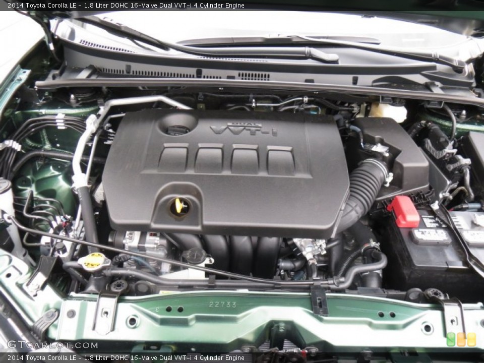 1.8 Liter DOHC 16-Valve Dual VVT-i 4 Cylinder Engine for the 2014 Toyota Corolla #88557047
