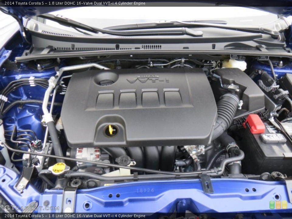 1.8 Liter DOHC 16-Valve Dual VVT-i 4 Cylinder Engine for the 2014 Toyota Corolla #88561442